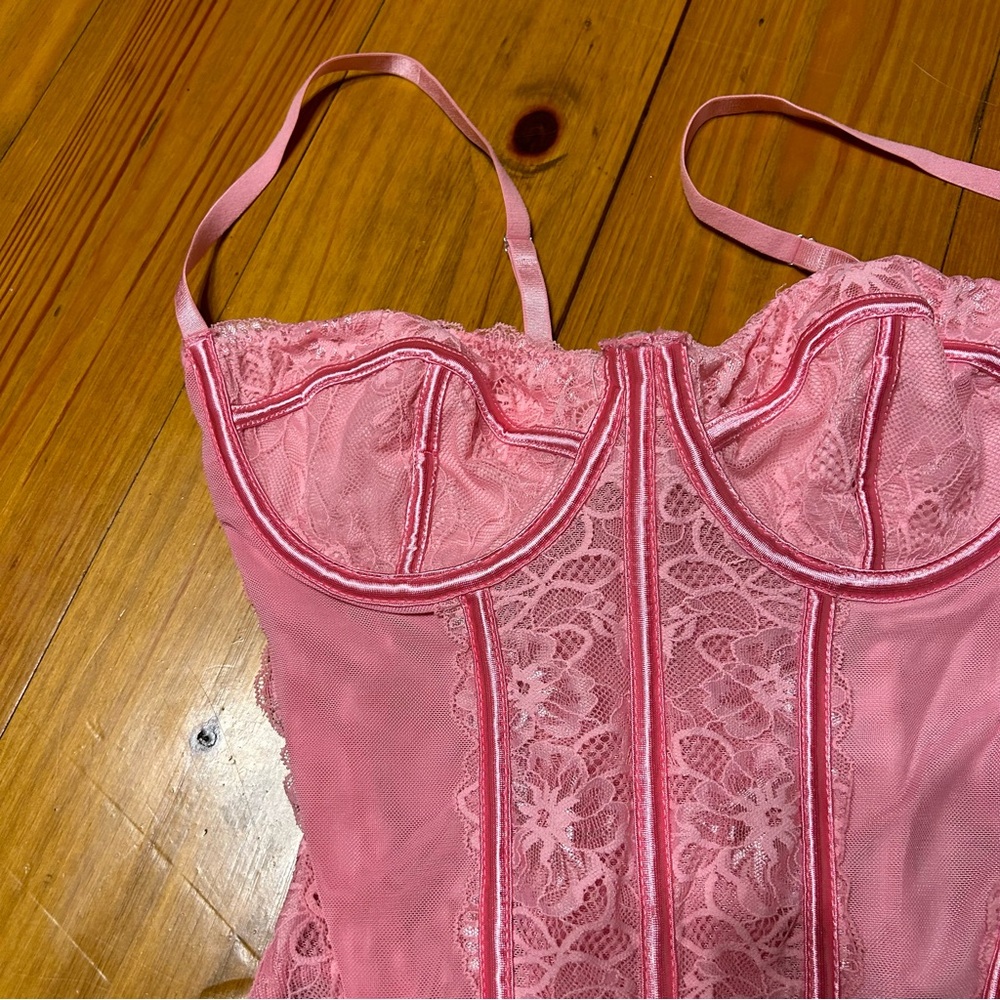 Pink Corset Top